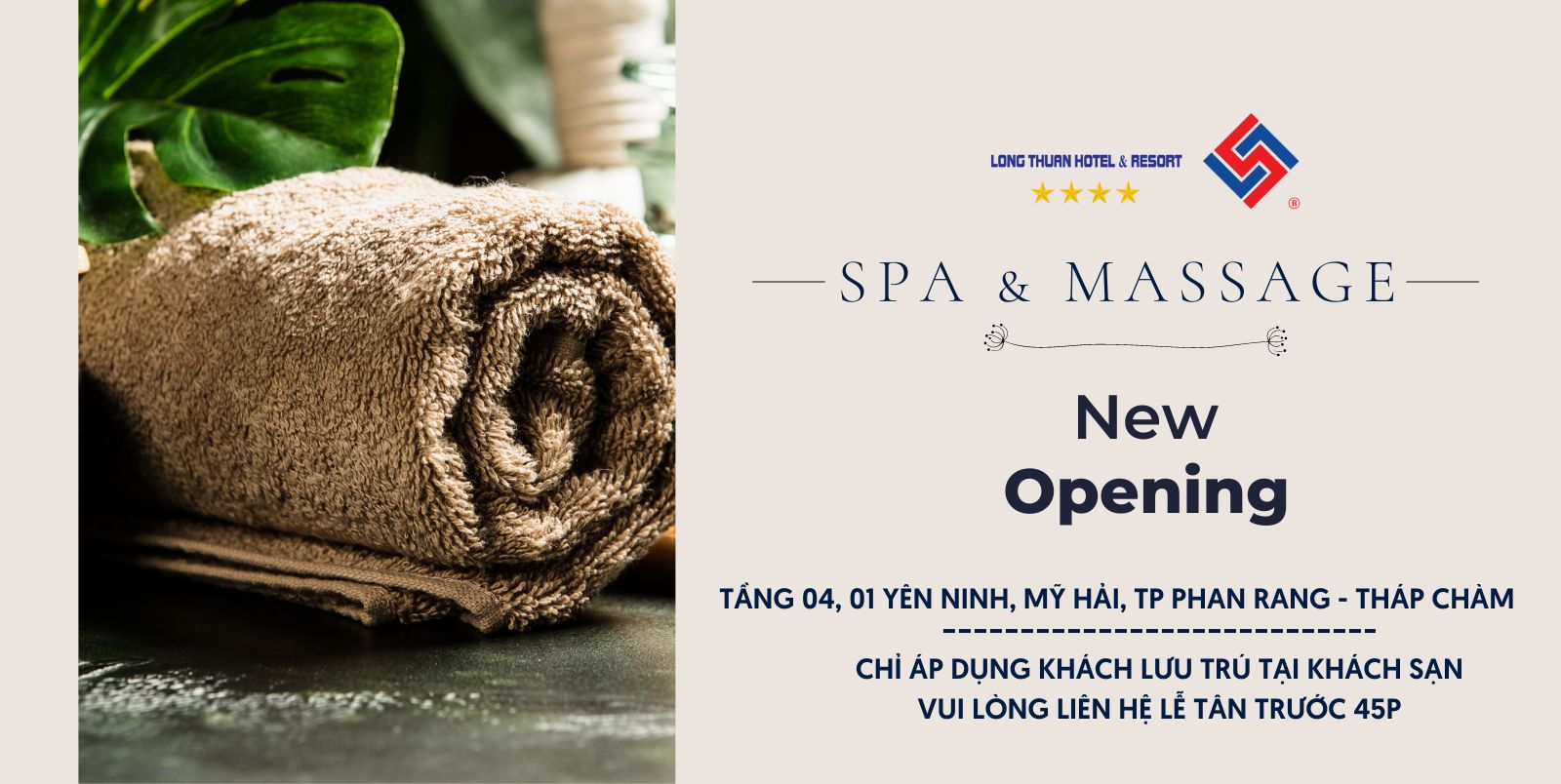 spa massage Long Thuận vip tại Phan Rang Ninh Thuận