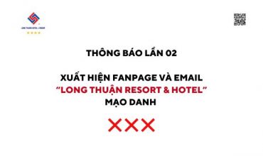 long thuan hotel resort giả mạo email